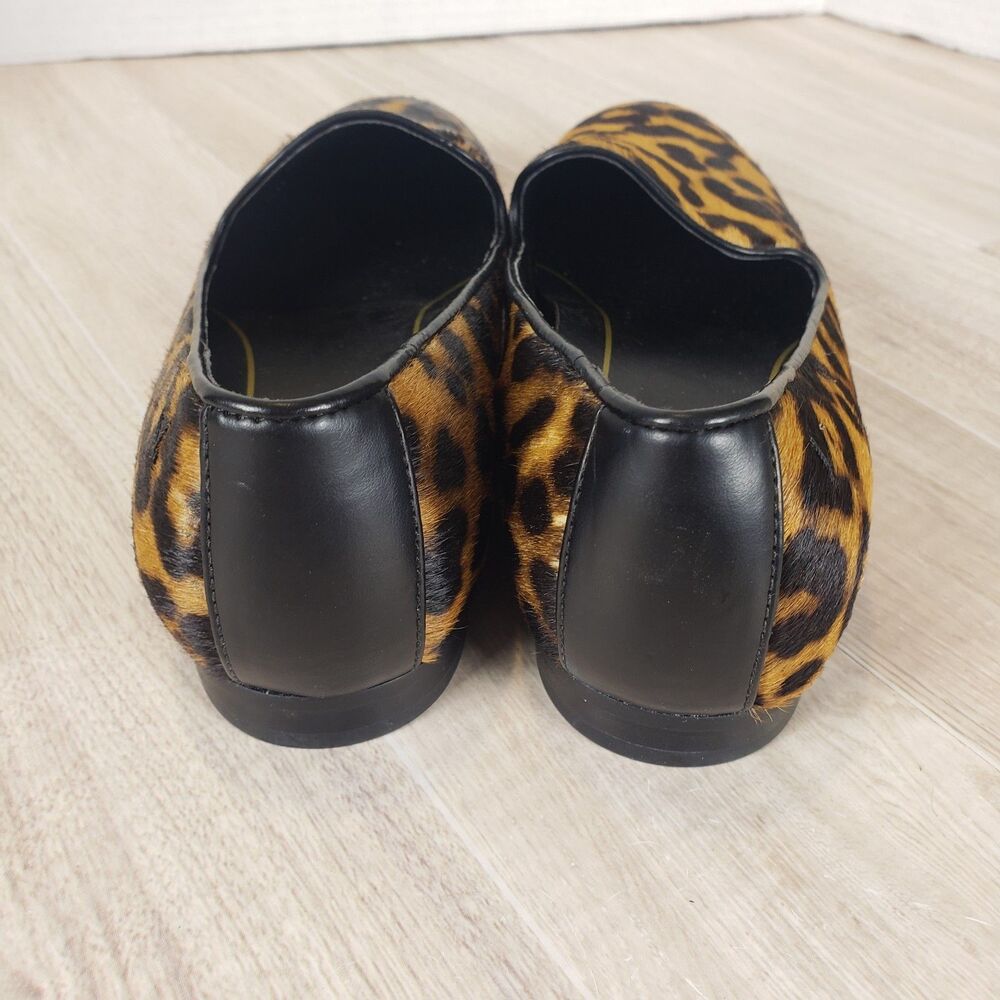 Vionic Women Willa Leopard Calf Hair Loafers Sz 7.5 - Classic Everyday Statement - Picture 6 of 8